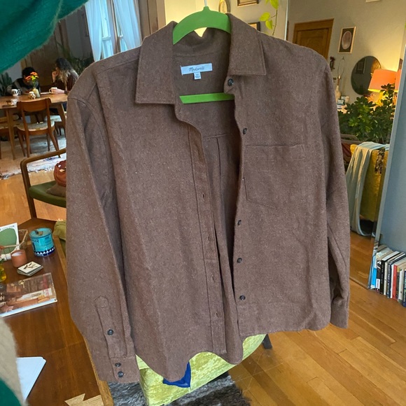 Madewell Fleece Flannel - Picture 1 of 3